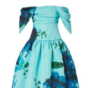 Erdem Off Shoulder Cocktail Dress Size 6 NWT 2024 Collection